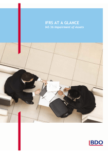 IFRS at a Glance - IAS 36