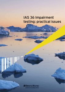 IAS 36 Impairment testing: practical issues