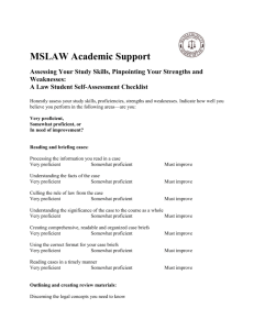MSLAW Academic Support - Massachusetts School of Law