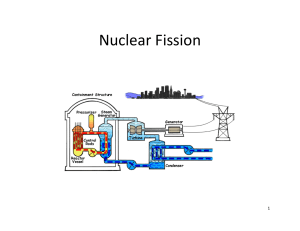 Nuclear Fission - Earth and Space Sciences