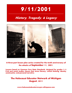 History, Tragedy, & Legacy - Holocaust Educator Network of Michigan