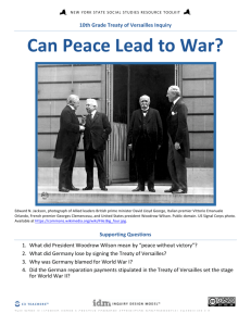 Can Peace Lead to War?