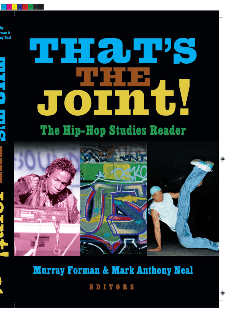 That S The Joint The Hip Hop Studies Reader