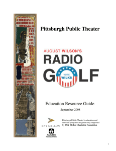radio golf resource guide - Pittsburgh Public Theater