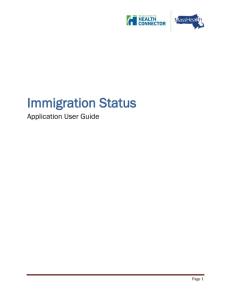 Immigration Status