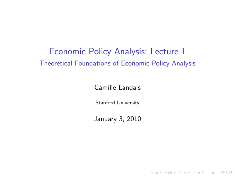 phd economic analysis and policy