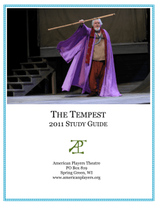 the tempest - American Players Theatre