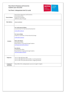 Fact Sheet: Undergraduate