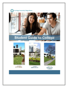 General Information - San Diego City College