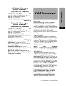 Child Development Academic Program
