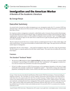 Immigration and the American Worker