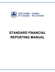 STANDARD FINANCIAL REPORTING MANUAL - Forms