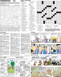 a daily crossword star signs sudoku puzzle daily