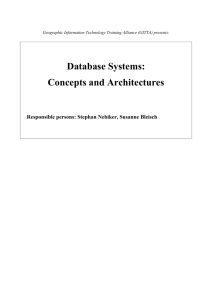 Database Systems: Concepts and Architectures