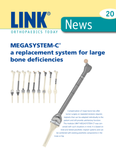 MEGASYSTEM-C® a replacement system for large