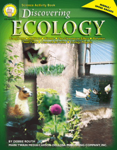 What Is Ecology? - Carson