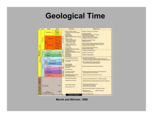 Geology 3015 Lecture Notes Week 4a