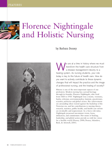 Florence Nightingale and Holistic Nursing