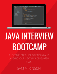Java Interview Bootcamp