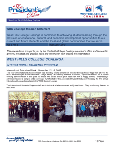 12 - West Hills Community College District