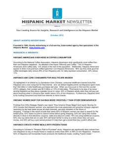 Hispanic Market Newsletter