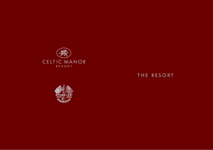 PDF - The Celtic Manor Resort