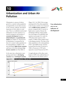 Urbanization and Urban Air Pollution
