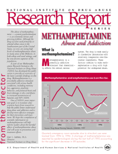 Methamphetamine Abuse and Addiction Research Report