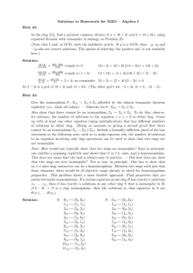 Solutions to Homework for M351 – Algebra I Hwk 42: In the ring Z[i