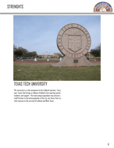 SWOT Analysis.pub - Texas Tech University
