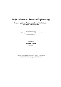 Object-Oriented Reverse Engineering