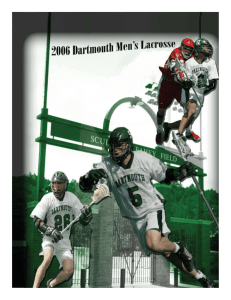 2006 Dartmouth Men's Lacrosse 1