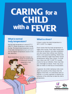 What is normal What is a fever?