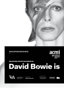 david bowie is education resource