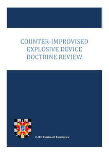 counter-improvised explosive device doctrine review - C