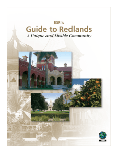 ESRI's Guide to Redlands