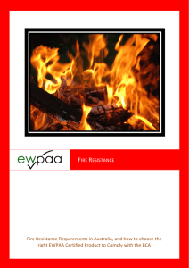 Fire Resistance - Engineered Wood Products Association Of
