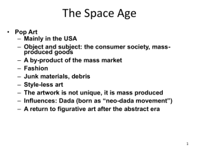 The Space Age - Piero Scaruffi