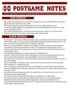 postgame notes - Mississippi State University Athletics