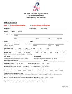 Runner Registration Info Form-JDRF