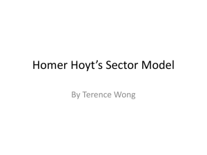 Homer Hoyt's Sector Model - Hicksville Public Schools / Homepage