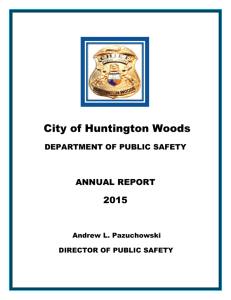 Annual Report - Huntington Woods