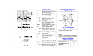 Philips―AACN Cardiac Monitoring Pocket Reference