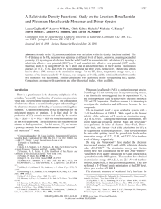 A Relativistic Density Functional Study on the Uranium Hexafluoride