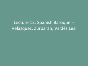 Spanish Baroque - Arts & Sciences Pages
