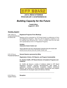 Building Capacity for the Future