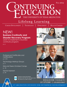 Lifelong Learning - Division for Enterprise Development