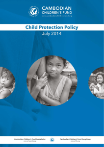 Child Protection Policy July 2014