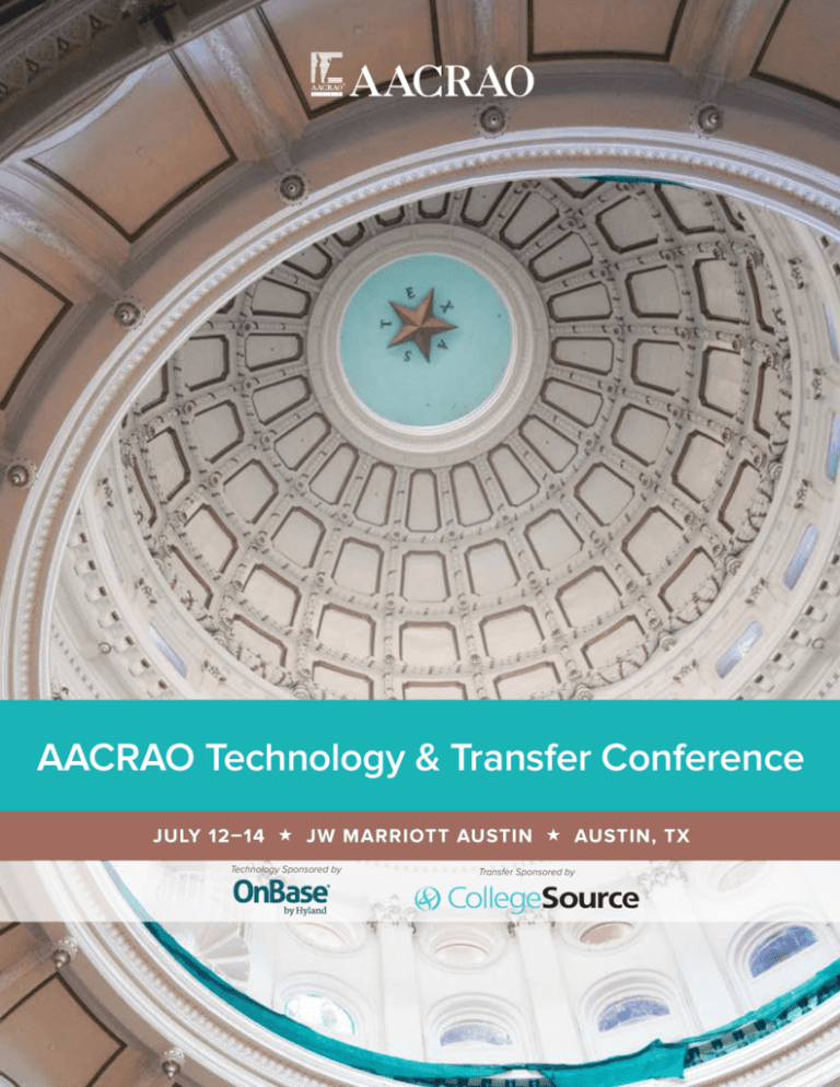 AACRAO Technology & Transfer Conference