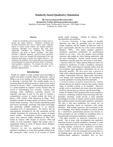 Similarity-based Qualitative Simulation